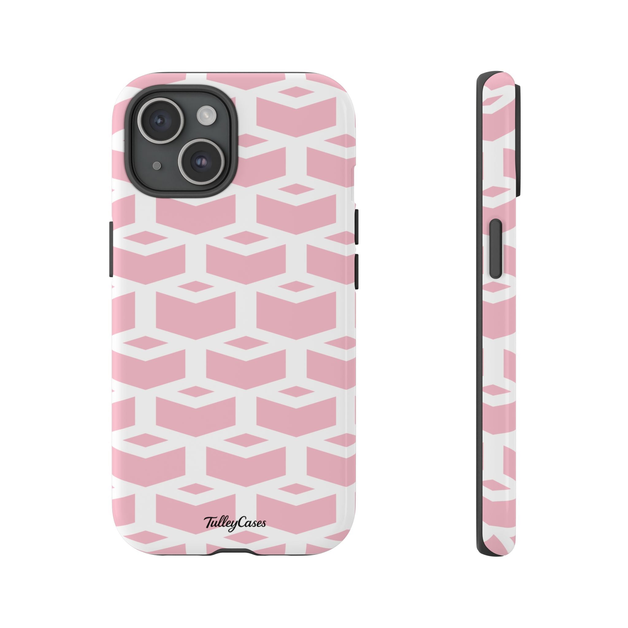 Pink Cube - phone cases