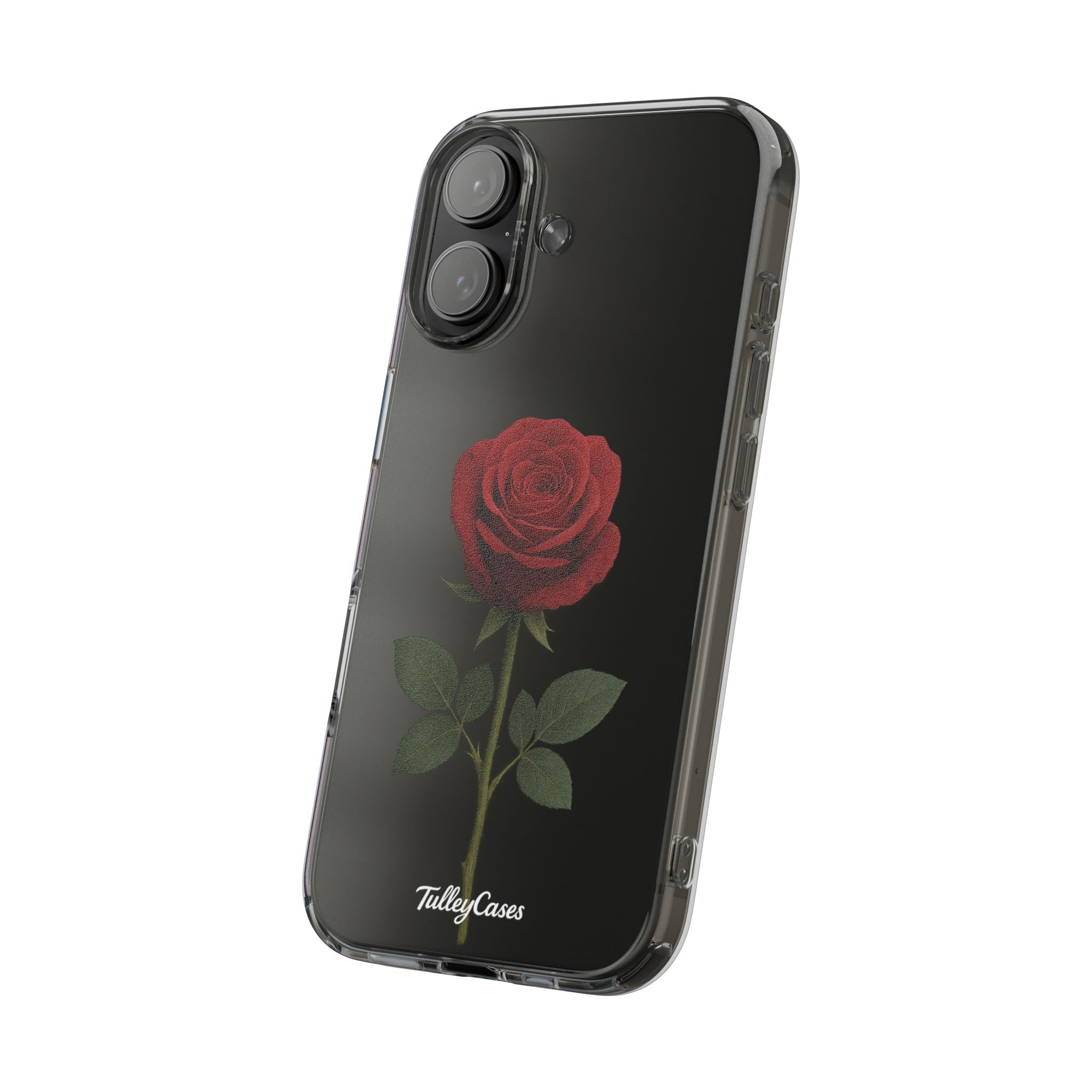 "Rose" Clear Impact-Resistant Cases