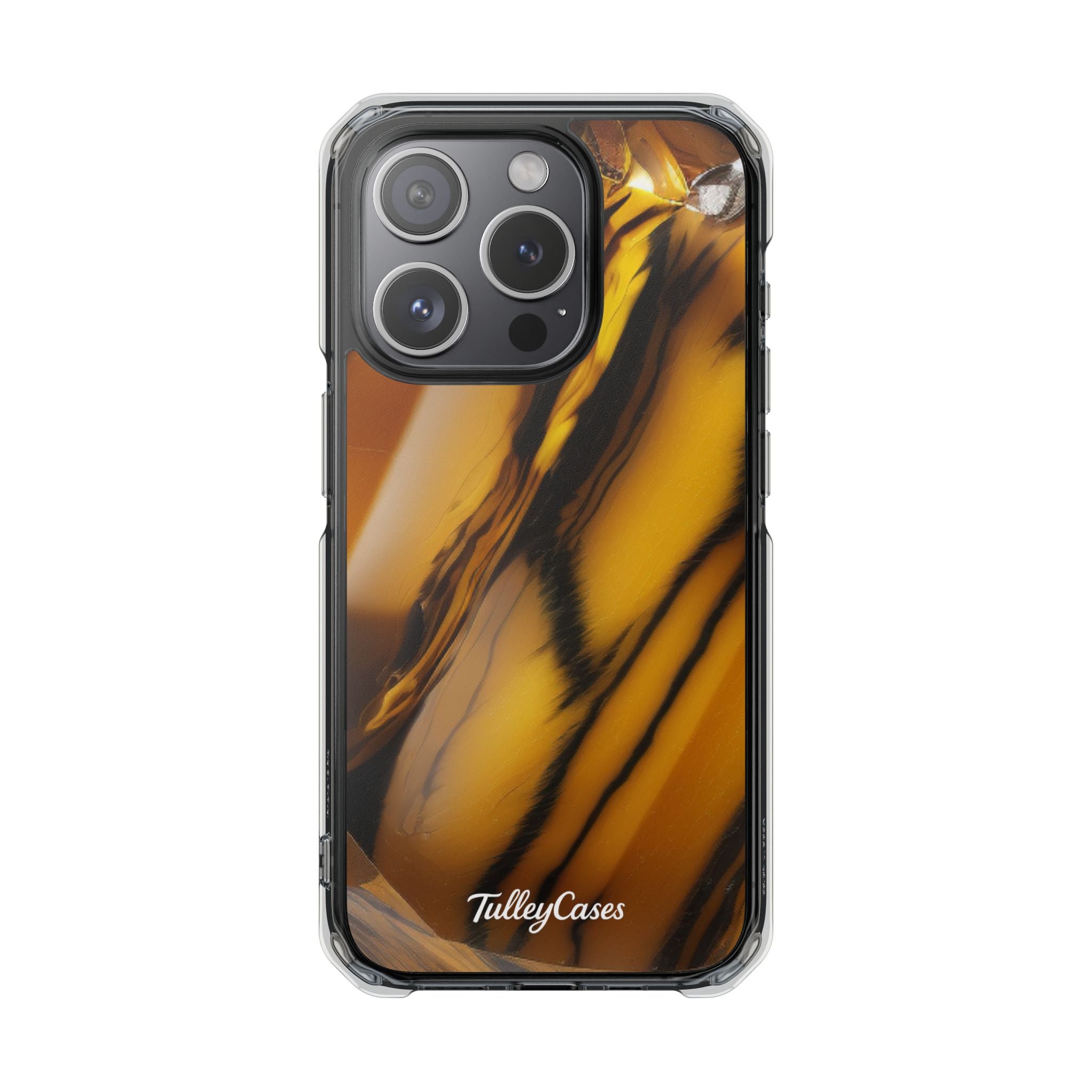 Fancy Zebra - Magnetic Clear Impact Cases