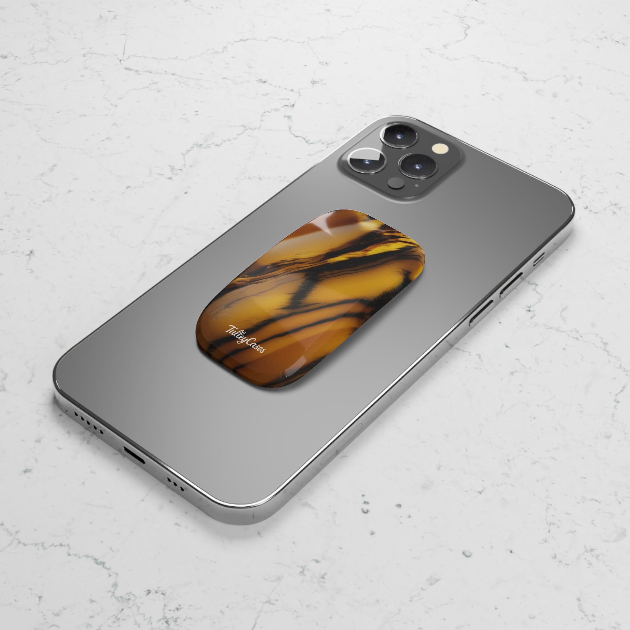 Fancy Zebra - Phone Click-On Grip