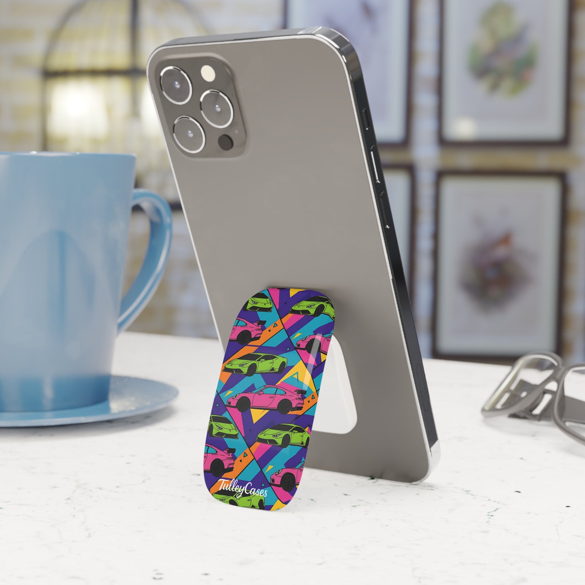 Colorful Cars - Phone Click-On Grip