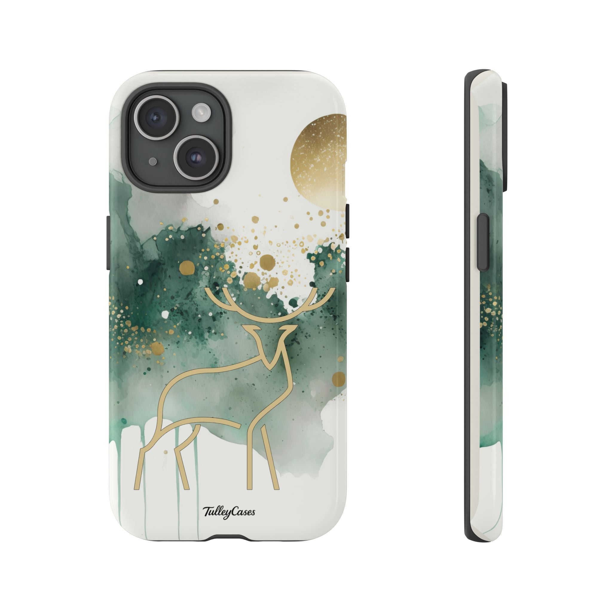 Golden Reindeer - Phone Cases